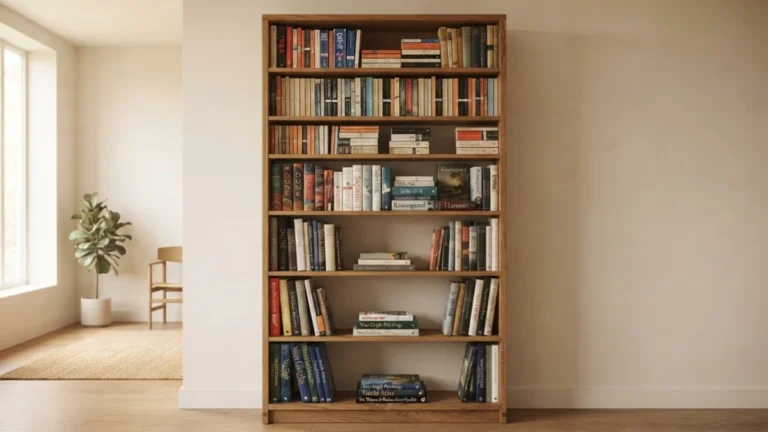 Cómo calcular la separación entre baldas de una estantería biblioteca