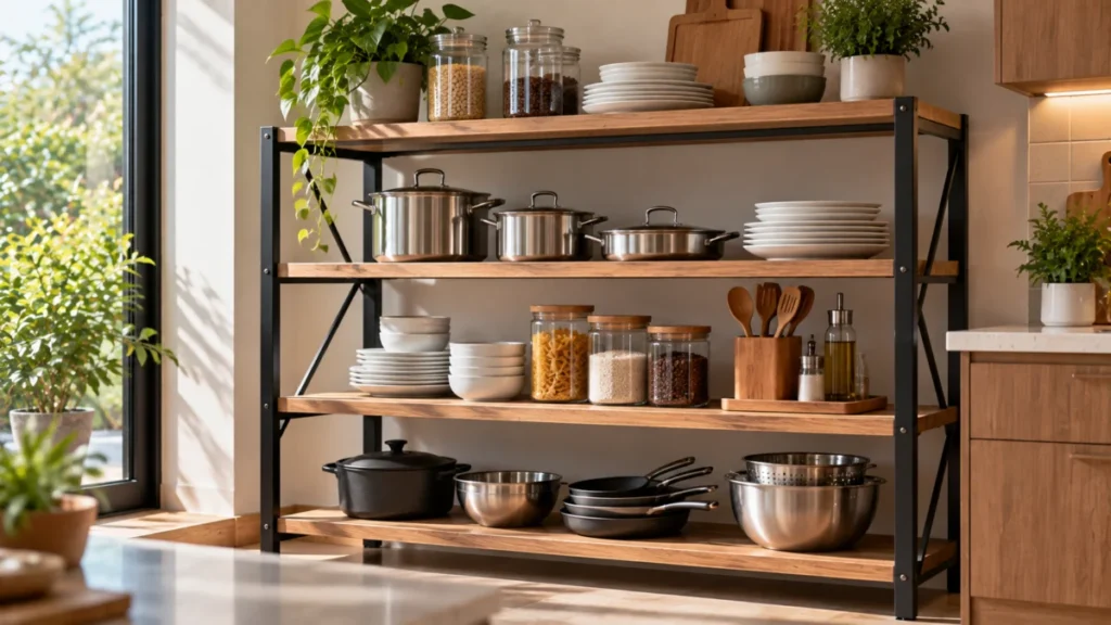 Cuánto peso puede soportar un estante de cocina y cómo repartir la carga